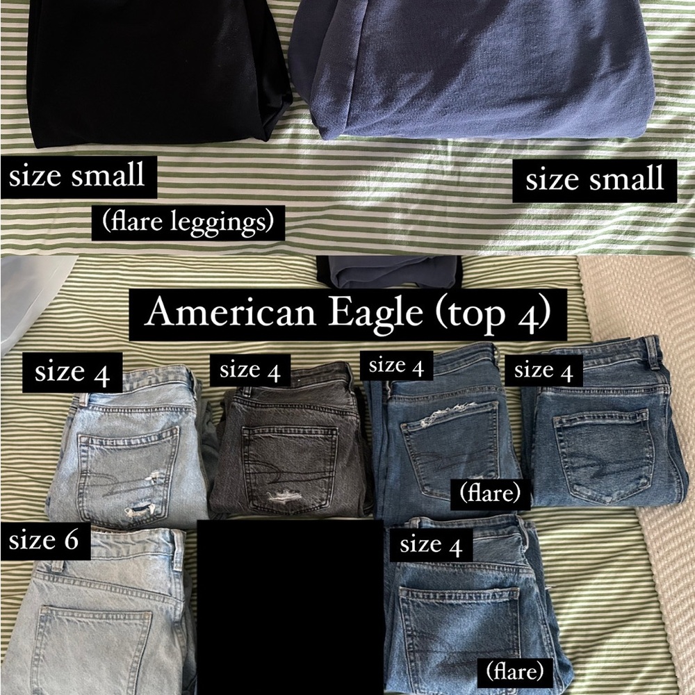 American Eagle Jeans and Leggings Bundle